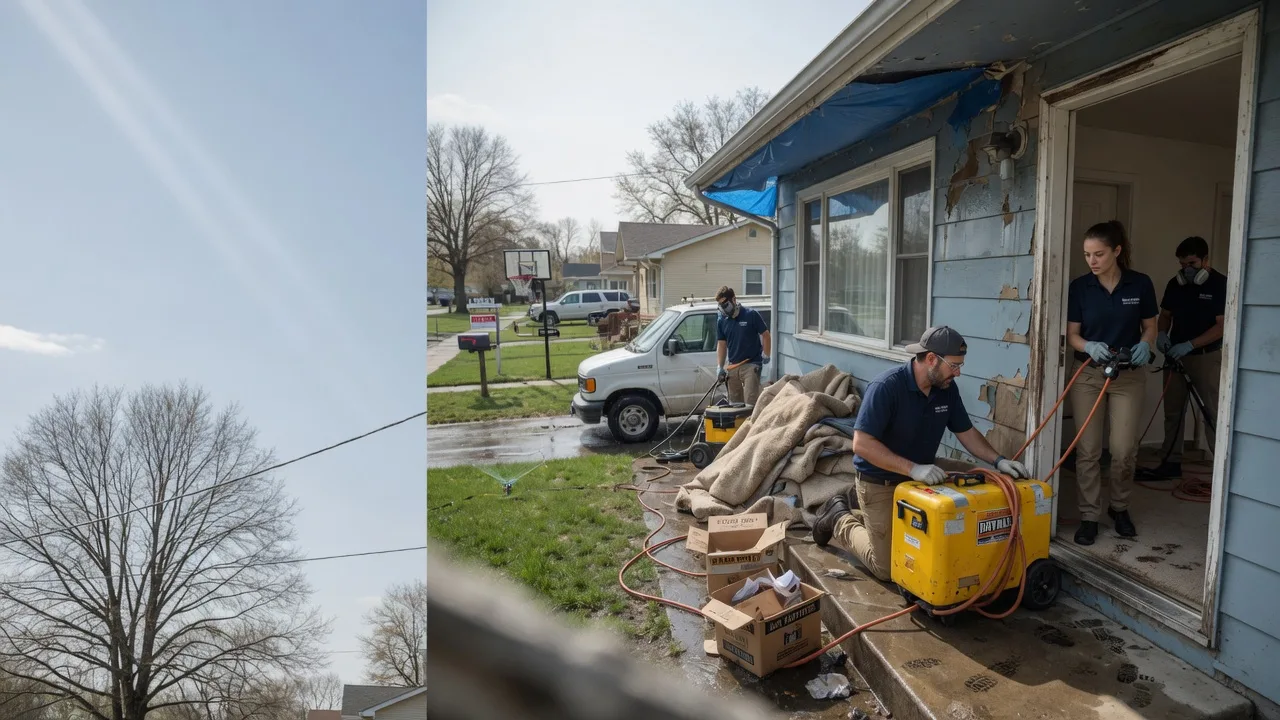 Basement Flood Cleanup in Lind, WA near me